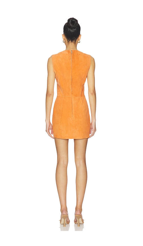  Zut Minikleid Colonial In Orange. Größe M. Also In Xs. 