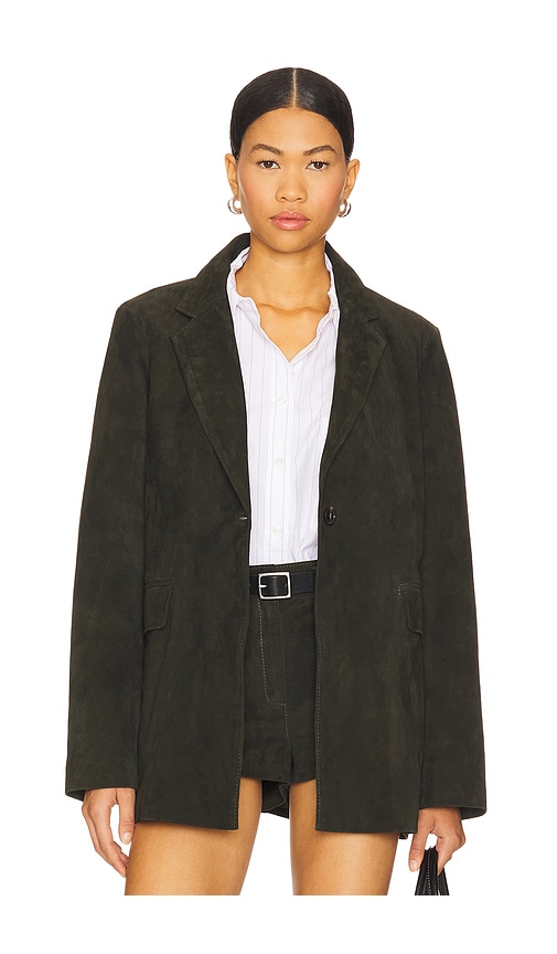 Madalena Suede Blazer in . Size M, S, XS - ZUT - Modalova