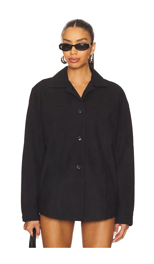 Zut X Revolve Meydan Suede Jacket In Blue