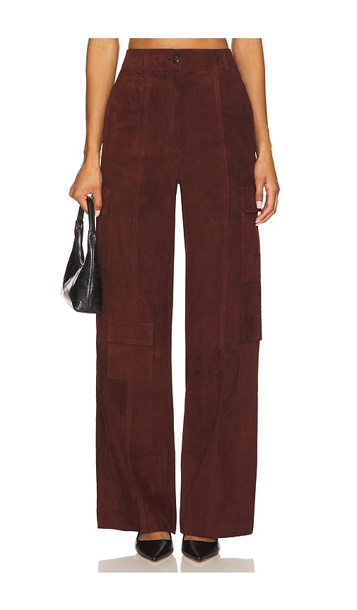 Sammy Suede Pants in . Size M. Also in S, XS - ZUT - Modalova