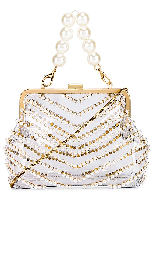 clear pearl bag