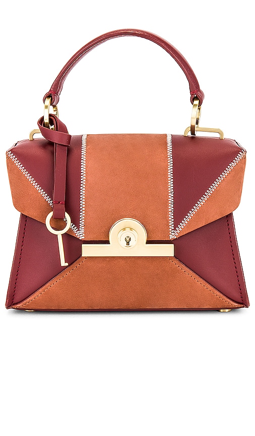 Zac Zac Posen Amelia Mini Satchel Bag in Cinnamon | REVOLVE