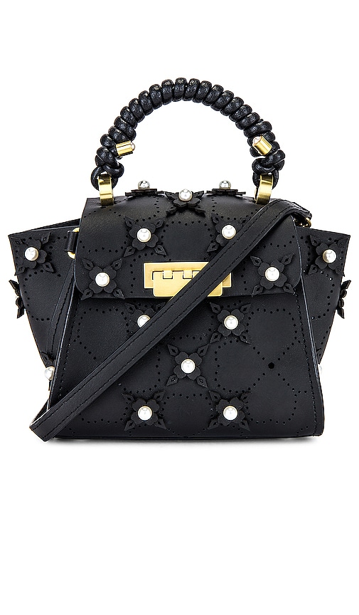 ZAC Zac Posen Eartha Mini Chain Crossbody-Black core: Handbags