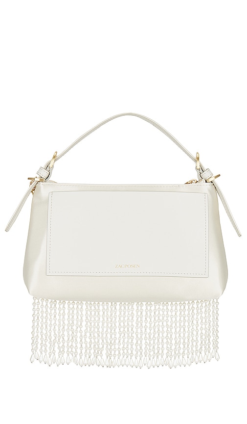 Zac Zac Posen Zip Top Fringed Bag