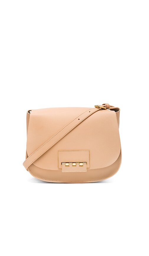 Zac Zac Posen Eartha Iconic Saddle Bag in Butter | REVOLVE