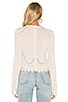 view 3 of 5 Pointelle Crewneck Sweater in Cream