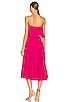 Strapless Midi Dress, view 3, click to view large image.