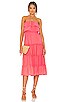 view 1 of 3 Strapless Midi Dress in Juneberry
