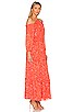 view 2 of 3 Halter Maxi Dress in Scrolling Paisley