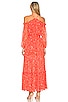 view 3 of 3 Halter Maxi Dress in Scrolling Paisley