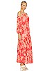 view 2 of 3 Smocked Waist Halter Maxi Dress in Rose Of Sharon