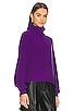 view 2 of 4 PATTERSON 터틀넥 스웨터 in Amethyst
