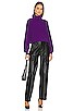 view 4 of 4 PATTERSON 터틀넥 스웨터 in Amethyst
