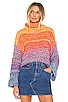 Rainbow Marl Kimono Pullover, view 1 of 4, click to view large image.