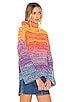 Rainbow Marl Kimono Pullover, view 2 of 4, click to view large image.