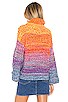 Rainbow Marl Kimono Pullover, view 3 of 4, click to view large image.
