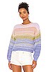 Mixed Marl Pullover Sweater, view 2 of 5, click to view large image.