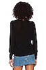 view 3 of 4 Deep V Neck Sweater in Black