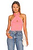 view 1 of 5 Multi Wear Halter Top in Pink Berry