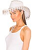 view 1 of 4 CHAPEAU DE COWBOY BLING BLING COWBOY in White