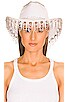 view 2 of 4 CHAPEAU DE COWBOY BLING BLING COWBOY in White