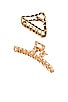 view 1 of 2 TA DA 헤어클립 in Gold