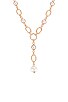 view 2 of 2 Chunky Lariat Necklace in Gold