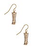 view 2 of 2 Cowboy Boot Earring in Gold