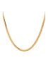 view 2 of 2 Herringbone Necklace in Gold