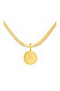 view 2 of 2 Flip A Coin Necklace in Gold