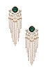 view 1 of 2 PENDIENTES ENVY in Gold