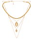 view 1 of 2 RISE レイヤードネックレス in Gold