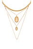 view 2 of 2 RISE レイヤードネックレス in Gold
