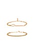 view 1 of 4 Rihanna Anklet in Gold