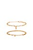 view 3 of 4 Rihanna Anklet in Gold