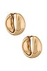 view 1 of 3 Kylo Hoops Earrings in Gold