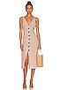 view 1 of 4 Monica Dress in Dusty Brown