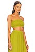 view 2 of 4 Christina Top in Celery Green