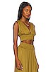 view 2 of 4 Bri Top in Olive Green