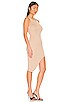 Nickie Asymmetrical Midi Dress, view 2 of 4, click to view large image.