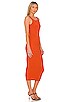 view 3 of 3 Lamiae Backless Midi Dress in Terracotta