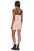 view 3 of 4 Michelle Mini Dress in Black & Tan