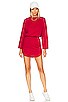 view 1 of 3 Lana Sweatshirt Dress in Merlot
