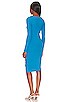view 3 of 3 Grace Button Front Dress in Blue