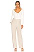 view 4 of 4 Cynthia V Neck Cropped Sweater in Ivory