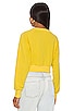 view 3 of 4 Janelle Pullover Crop Sweater in Yellow