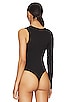 view 5 of 6 Nandita Cutout Bodysuit in Black