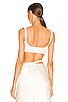 view 3 of 4 Arianna Top in Ivory