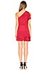 view 3 of 3 Bianca One Shoulder Dress in Wine