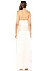 view 3 of 3 Coco High Slit Maxi Dress in White